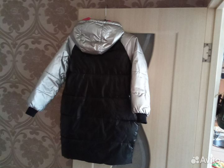 Пальто для девочки 140