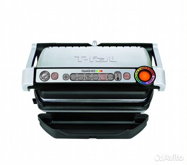Электрогриль Tefal Optigrill+ GC712D34 серебристый