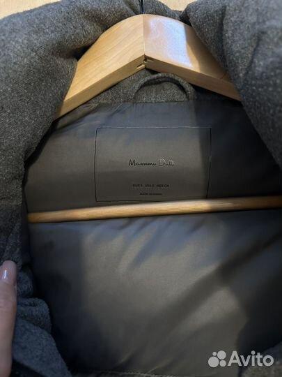 Massimo dutti пуховик женский