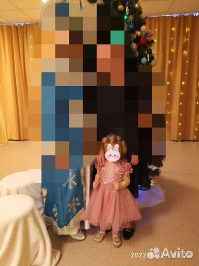 Платье для девочки 86-92 новое