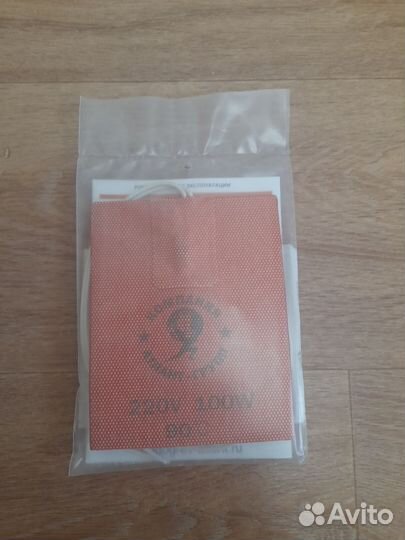 Греющая пластина 100вт, 220в, термостат 90