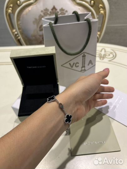 Браслет van cleef 5 мотивов