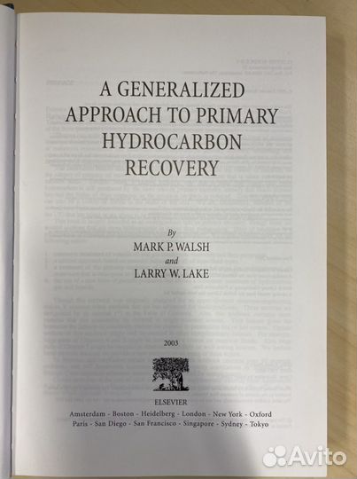 A generalized approach to primary hydrocarbon