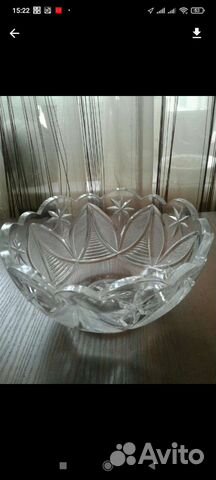 Ваза хрустальная СССР