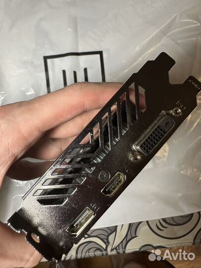 Видеокарта gigabyte 1050ti 4gb