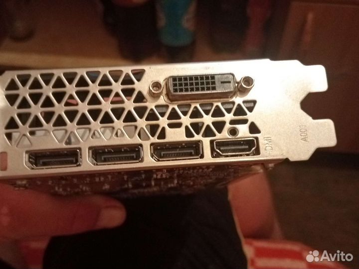 Видеокарта rx580 8gb