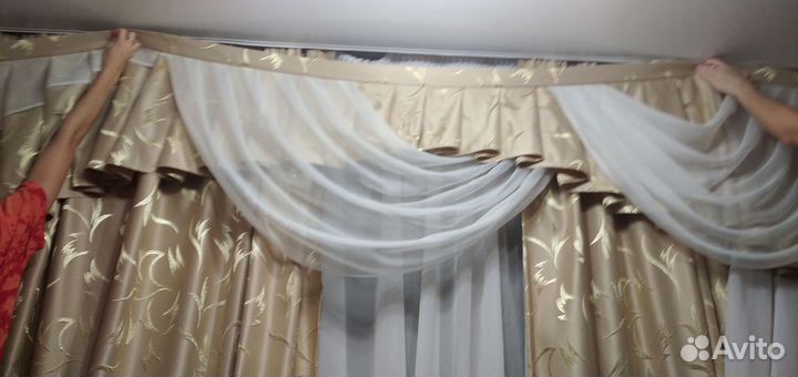 Шторы с ламбрекеном