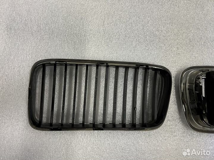 Решетки капота ноздри BMW E38 дорестайлинг