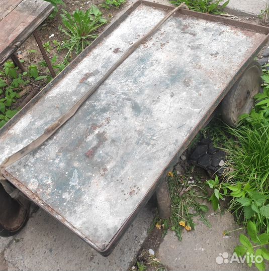 Садовая тележка тачка 4-колесная