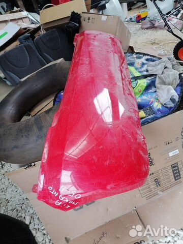 Бампер задний KIA Picanto до 2008 (8661107000)