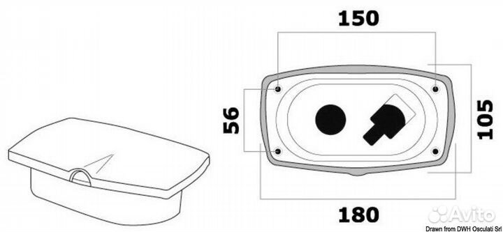 Osculati Палубный душ
