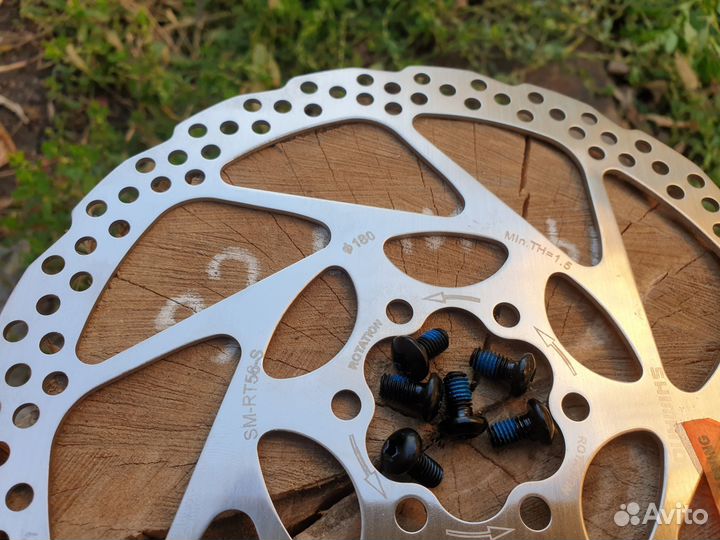 Ротор Shimano Deore RT-56 180мм Малайзия