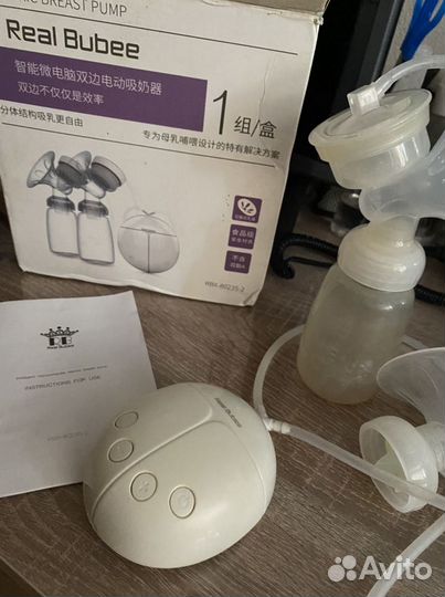 Молокоотсос электрический real bubee
