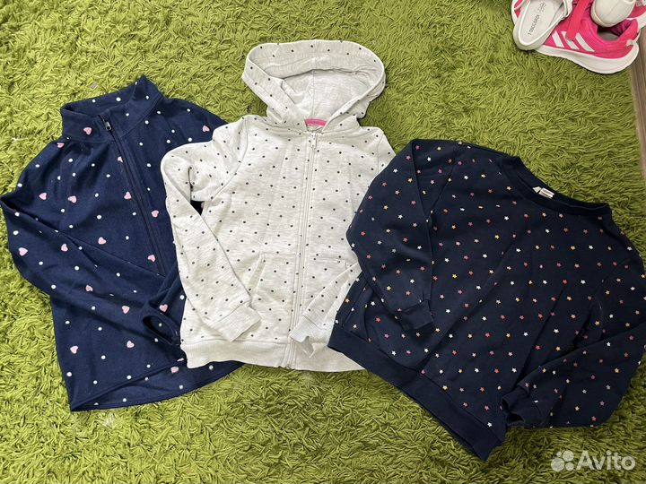 Флисовая кофта 134