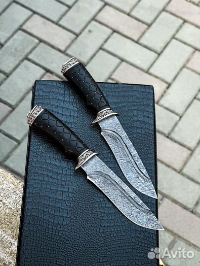 Нож из дамасской стали на подарок
