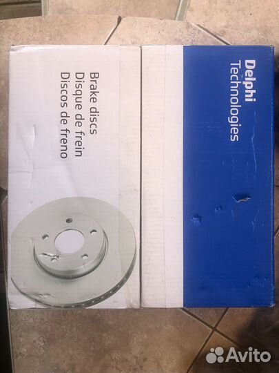 Диски тормозные передние opel corsa D