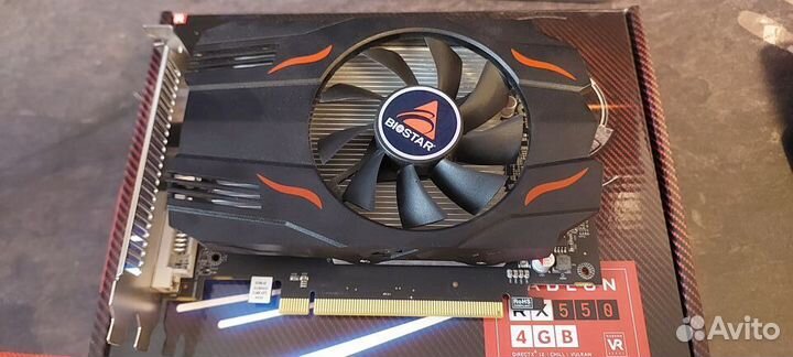 Видеокарта Biostar AMD Radeon RX 550 (VA5505RF41)