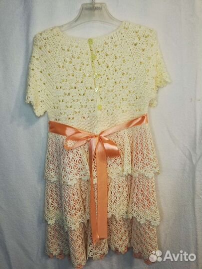 Вязанние Платье для девочки