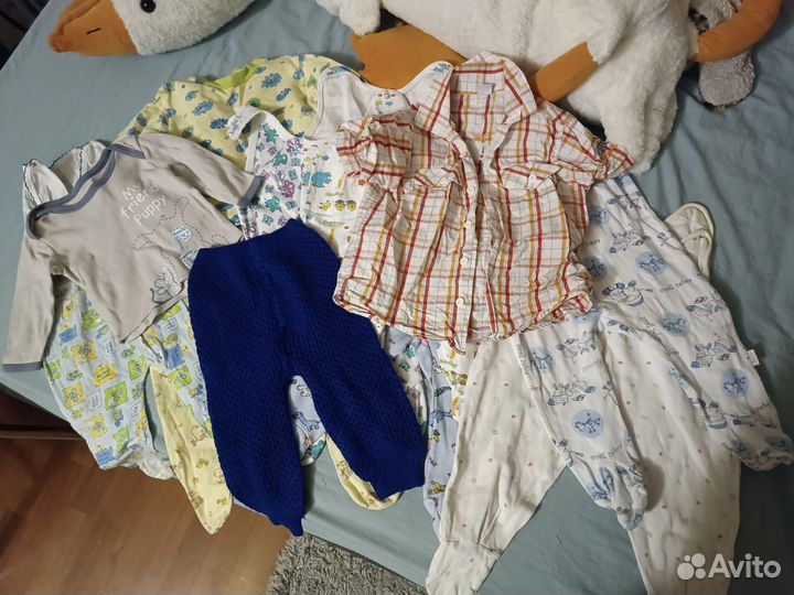 Вещи на новорожденного пакетом