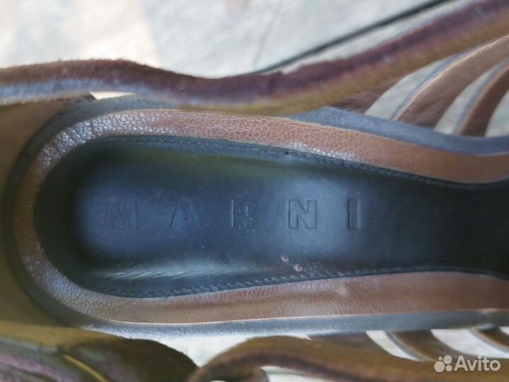 Босоножки 37 Marni платформа