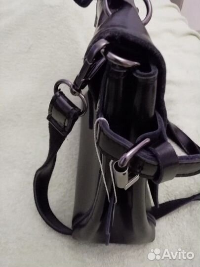 Сумка кросс боди зелёная