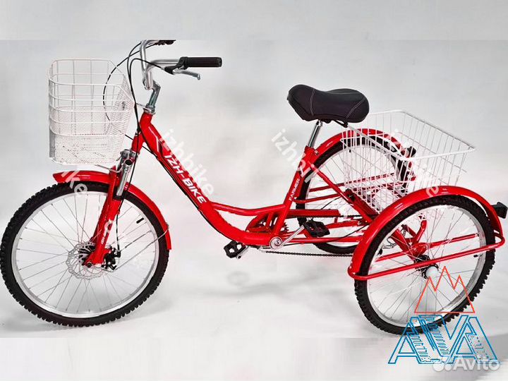 Велосипед трехколесный взрослый Фермер NEW