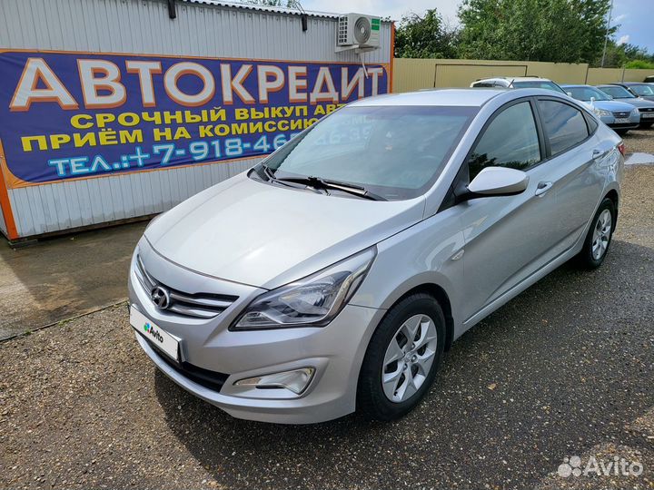 Hyundai Solaris 1.4 МТ, 2015, 144 000 км