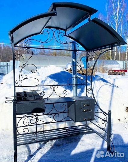 Мангал из металла