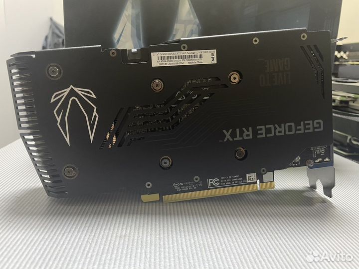 Видеокарта RTX 3060ti Zotac