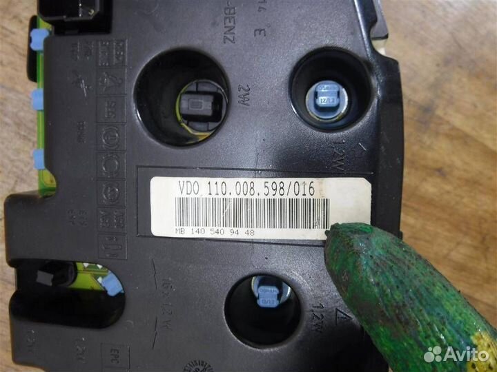 Панель приборов Mercedes-Benz S-класс W140 рестай