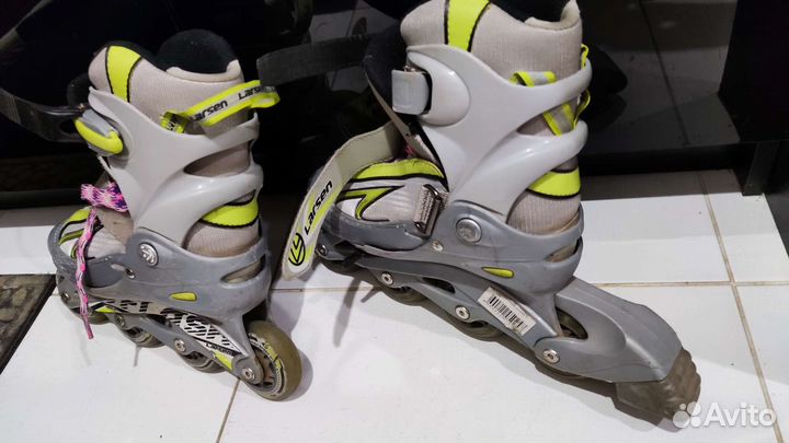 Роликовые коньки детские раздвижные 30-33 размер