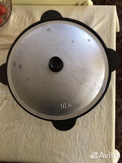 Казан чугунный с печью