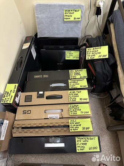 Игровой ноутбук RTX/GTX/i5/i3/i7/R5/R7/144GHz/17,3