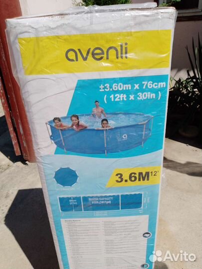 Каркасный бассейн новый