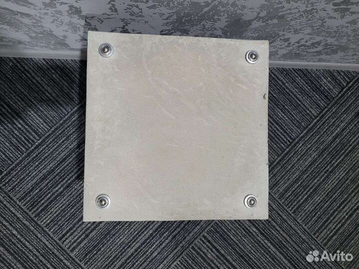 Кашпо из бетона в стиле лофт