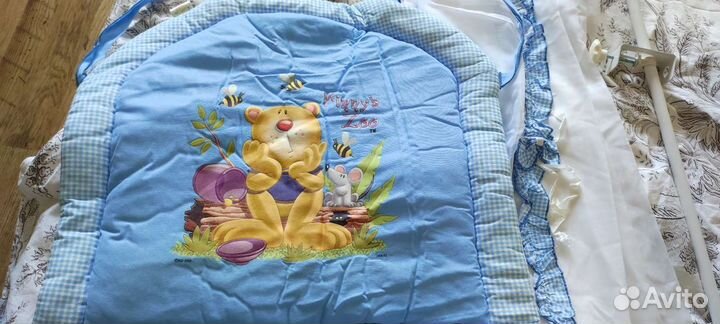 Балдахин и бортики для детской кроватки