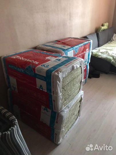 Каменная вата Rockwool Акустик Баттс (5плит)