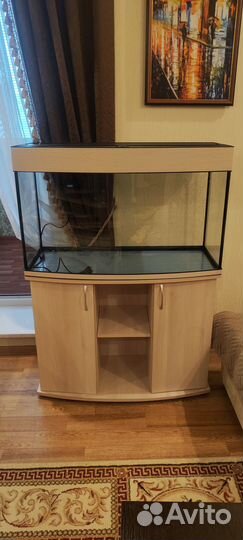 Продам аквариум 160-180 л. с тумбочкой