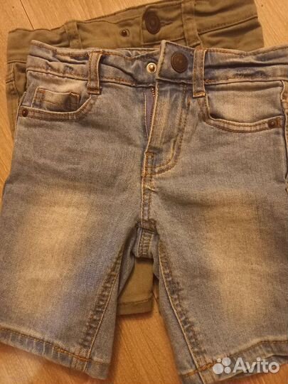 Джинсовые шорты 104