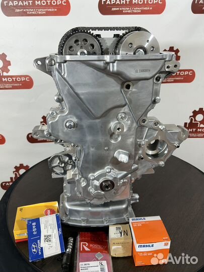 Двигатель 1.6 на Hyundai Solaris 1 Kia Rio 3 G4FC