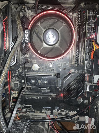 MSI B350 gaming PRO carbon + Ryzen 7 1700