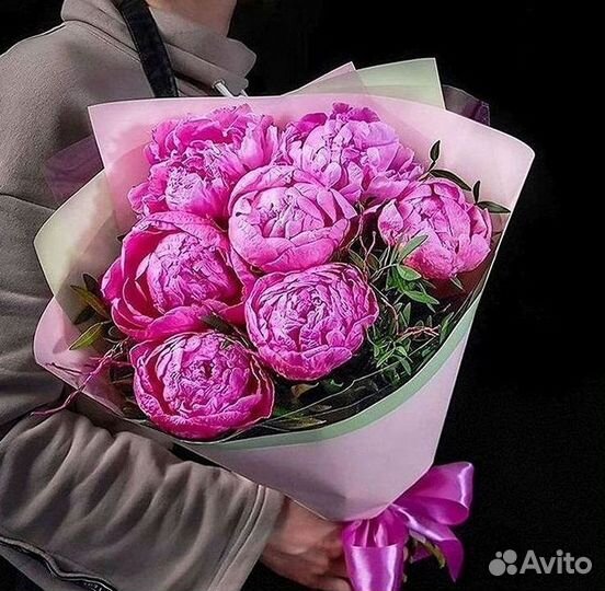 Пионы Букет пионов
