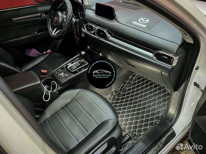 3D коврик из экокожи Mazda CX-5