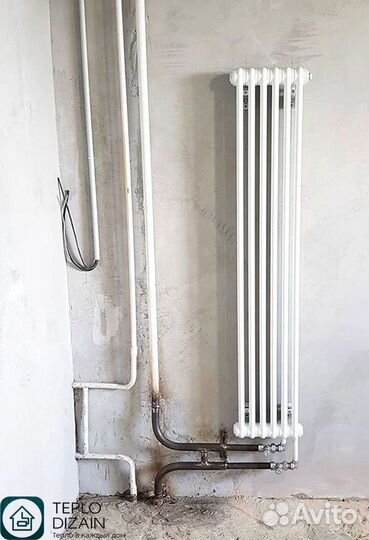 Трубчатые радиаторы/ Вертикальный радиатор