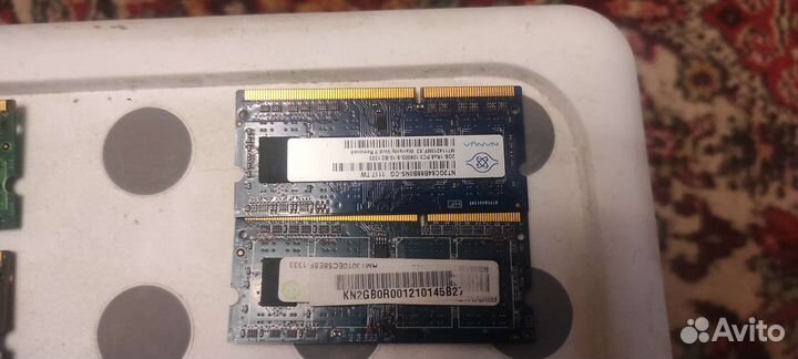 Оперативная память ddr3 1-2gb ddr2 1-2gb