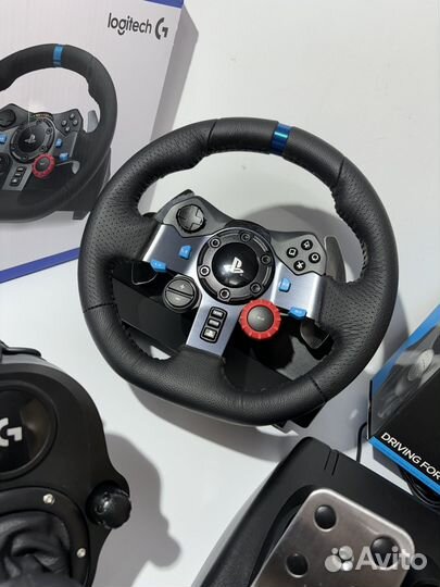 Игровой руль Logitech g29 + shifter