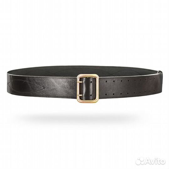 Ремень офицерский черный 50 мм (гост) № 5