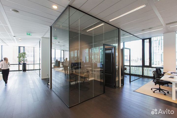 Стеклянные перегородки каталог