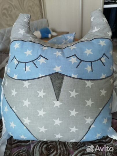 Подушки-бортики в кроватку