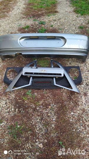 Задний бампер ваз 2110